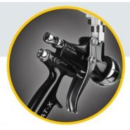 Pistolet de projection manuel Airspray - Wagner Topfinish GM 1010G CAT-X - 8 bar - godet gravité_2