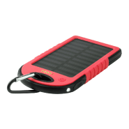 Power bank USB - plastique silicone - 4000 mAh - chargeur solaire et lampe LED_2