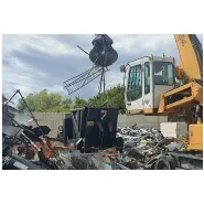 Cisaille hydraulique mobile horizontale, pour chantiers de ferraille - BONFIGLIOLI - Force de cisaillement 1000 T - MOBICUT-1000_2