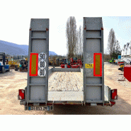 E.C.I.M E68TAF Remorque porte engins 8T_2