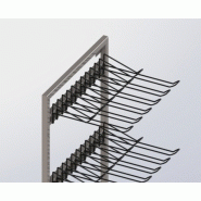 Présentoirs bouteilles en verre - Mobilier de magasin sur mesure - Aménagement de boutique_2