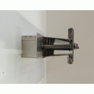 Presse-mottes INOX Petit modèle - 4 mottes - Mottes 50 mm avec évidement 6 mm - Fabrication belge_2