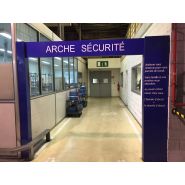 Portillon de sécurité LSI Industries - Protection piétons personnalisable avec fermeture automatique_2