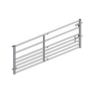 Barriere extensible autolock 7 lisses pour moutons et chevaux 2/3 m - jourdain_2