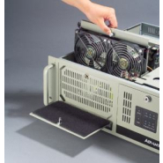 Châssis rack 4U - Compatible carte mère industrielle avec alarme en façade avant - Sans alimentation - Référence: IPC-610MB-00HD_2