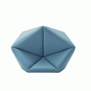 Fauteuil en tissu Fold- Softline - Feld Bleu 858_2