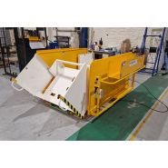 Plateau tournant doubles inclineurs - ergonomique - rotation 360° couronne à billes - charge max 300 kg/inclineur_2