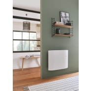 Radiateur connecté Divali horizontal 750W blanc carat - Atlantic - 507608_2