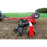 Rouleau agricole repliable hydraulique pour tracteur