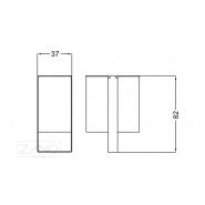 Poubelle publique Start double Zano - 60 L - modèle 03.244.Sc - design durable et fonctionnel_2