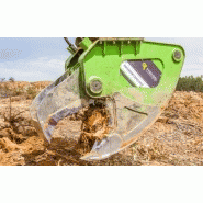 Arracheur de souches EASY (3C) - Ref. 84 - Outil multifonction en acier spécial avec entraînement hydraulique_2