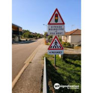 Panneau de danger A17 - Annonce de feux tricolores - WP Signalisation_2
