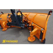 SSVL-M Lames à neige - Padagas - pour tracteurs de 40 ch à 100 ch avec 5 positions de travail et commande hydraulique_2