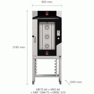 Four mixte électrique MILLENIAL Touch Screen - 10x GN 1/1 ou EN 60/40 - Tactile | Eka - MKF1016TS_2