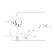 Équipement de fitness extérieur - Gym Tibas 8041326-2 - Station multi-fitness 3 en 1 - Hags_2