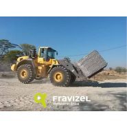 Fourche chargeuse - Fravizel - acier anti-usure et haute élasticité_2