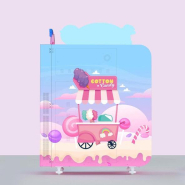 Machine à barbe à papa automatique 2800W M3 - Temps de fabrication 80 à 130 s/p - FESTI MARKET - Ref FM-M3-MCCCS_2