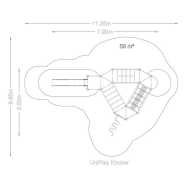 Structure multi-jeux pour enfants 5 à 12 ans - Kimber - Réf. 8061778 - Hags_2