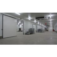 Porte de chambre froide coulissante - industisol - isotherme_2