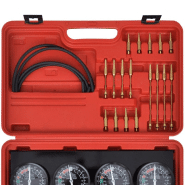 Vidaxl kit d'outils de jauges de synchroniseur de vide de carburateur 210280_2