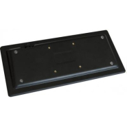 Clavier industriel trackball VESA 75 - 92 touches AZERTY en caoutchouc IP67 USB avec boule de 25mm - Référence: RKCT92S33USB_2