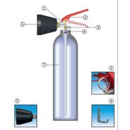 CS2-AM - Extincteur portatif à dioxyde de carbone (CO2) - Anaf - Capacité 2 kg_2