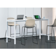 Mobilier de bureau open space - tables haute et standard - gamme Aska Columbia, design scandinave et ergonomique_2