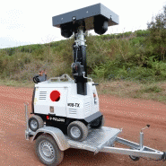 Tour mobile de videosurveillance, avec assistance électrique au déplacement_2