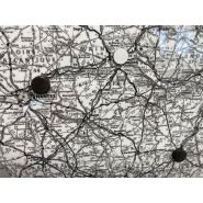 Carte Michelin avec nouvelles régions administratives 2023