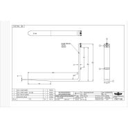 Fourche pour chariot élévateur industriel ou tout terrain selon norme FEM ou demande spécifique_2