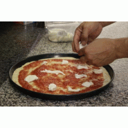 Plaque ronde  à pizza Ø32cm  GI-METAL_2
