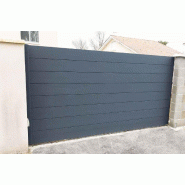 Portail coulissant sans traverse - 2500 / 1690_2