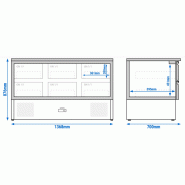 Table réfrigérée positive 6 tiroirs_2