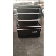 Vitrine froid positif semi-verticale à roulettes - 1000x700xH1300 mm - Occasion bon état_2