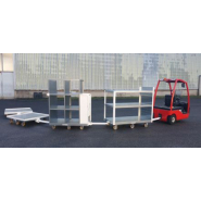 Base roulante « classique » 4/6 roues - modulable et personnalisée - pour charges jusqu'à 500 kg sur allées larges_2