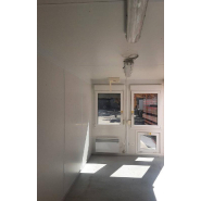 Bureau modulaire 20' - CLASSIC Line Containex - Isolation laine de verre 60 à 100 mm - Couleurs RAL 3000 rouge feu et RAL 9010 blanc pur_2