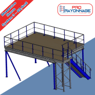 Mezzanine industrielle - 28.6m2 - System 3_2