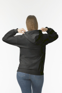 Sweat-shirt à capuche Midweight Softstyle - Réf: GISF500 - Gildan - 80% coton, 20% polyester_2