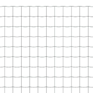 Vidaxl clôture euro acier 25 x 1 m gris 142526_2