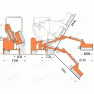 Airone-100 épareuse/débroussailleuse pour tracteurs landini, new holland, same...  - deleks srl_2