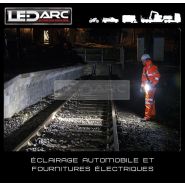 Projecteur led portable - ledarc - rechargeable 5500lm_2