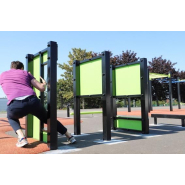 Triple panneaux - parcours sportif - Gamme Ninja_2
