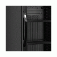 Vitrine réfrigérée noire EDRINK-38SE/Z6 - 347 l, 5 grilles réglables 490x360 mm, froid positif ventilé_2