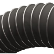 Gaine d'aspiration et de soufflage pour matières agressives jusqu'à 250 °C, double paroi -Master-Clip PTFE S_2