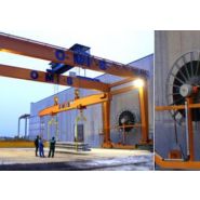 Pont roulant spécial OMIS - portique monopoutre et bipoutre - capacité jusqu'à 40 tonnes_2