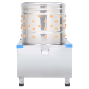 Vidaxl plumeuse à poules acier inoxydable 131 doigts 1500 w 147800_2