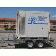 Solution de surgélation mobile avec capacité de 4.0 m3