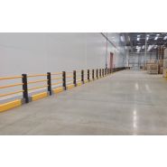 Combi barrières et bastaings antichocs - Protection modulaire pour entrepôts et zones industrielles_2