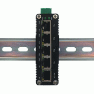 EXSYS EX-62020PoE Switch Ethernet industriel 5 ports PoE_2