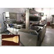 Machine automatique de cornet de crème glacée - Henan Gelgoog - capacité 2500-3000 pcs/h - modèle GG60F - certification CE_2